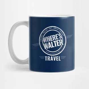 2-SIDED Where's Walter Clear Logo (WHT) Mug